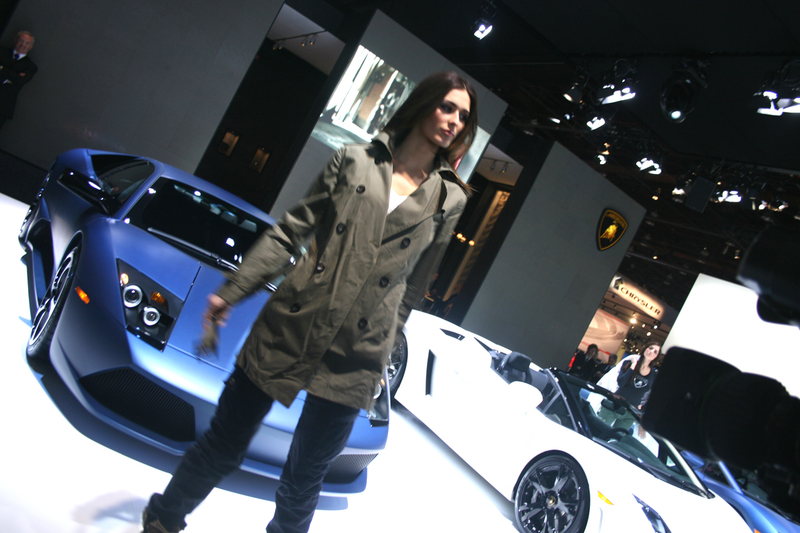 Illustration for article titled Lamborghini Holds Euro-Trash Fashion Show